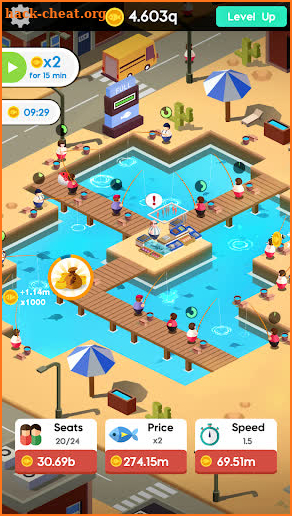 Idle Fishing - Manage Fishing Farm screenshot