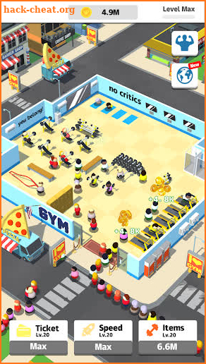 Idle Fitness screenshot