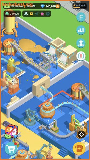 Idle Food Factory screenshot