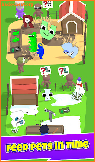 Idle Funny Zoo: ABC Friends screenshot