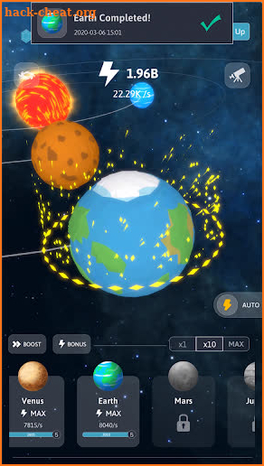 Idle Galaxy screenshot