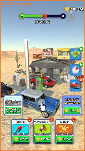 Idle Gas Station screenshot