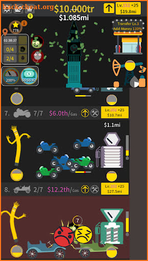 Idle gas station tycoon screenshot