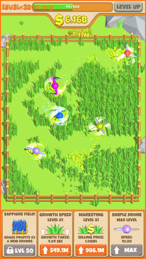 Idle Grass Cutter screenshot