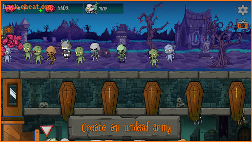 Idle Graveyard - Zombies, Undead & Werewolves. AFK screenshot