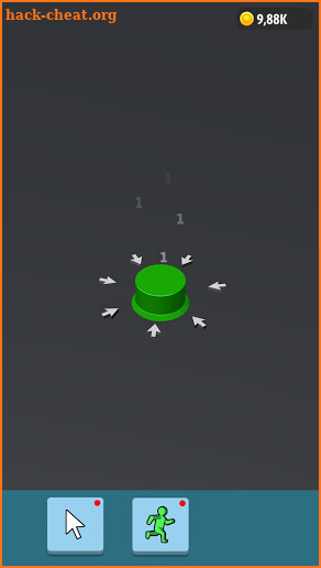 Idle Green Button - Idle Clicker. Press the button screenshot