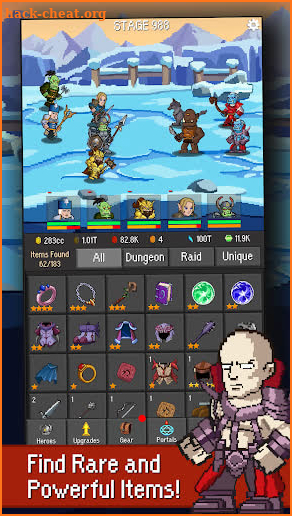 Idle Guardians - Idle Fantasy RPG Game screenshot