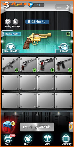 Idle Gun Range: Merge n Shoot! screenshot