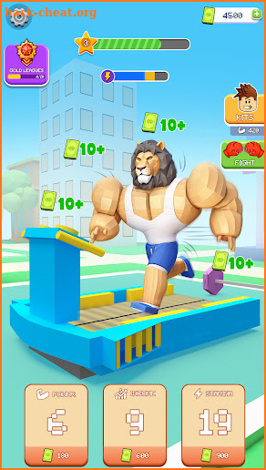 Idle Gym Tycoon: Slap & Run screenshot