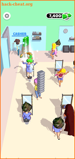 Idle Hair Salon screenshot