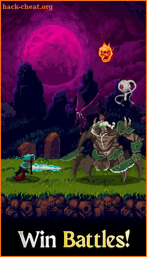 Idle Hero Slayer - Fantasy Pixel Dungeon Survival screenshot