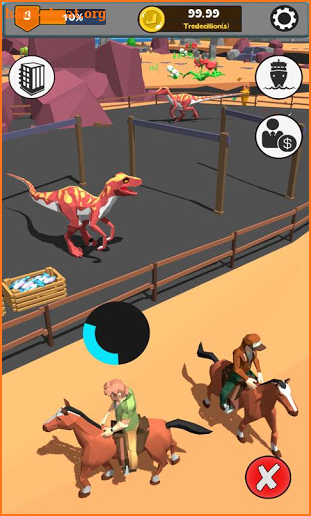 Idle Jurassic Zoo: Dino Park Tycoon Inc screenshot