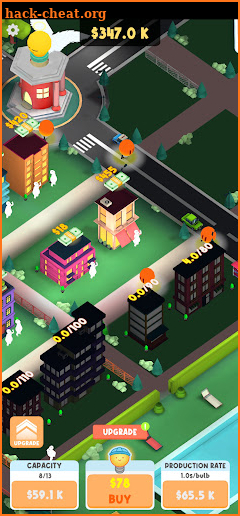 Idle Light Tycoon Game screenshot