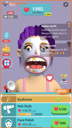 Idle Makeover screenshot