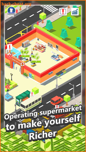 Idle Market Street screenshot