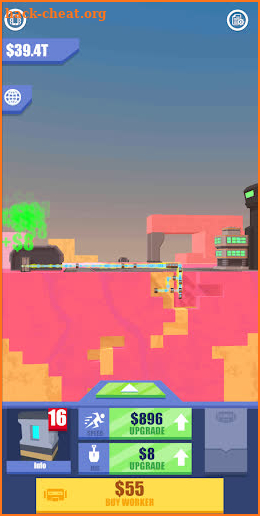 Idle Mars Digger screenshot