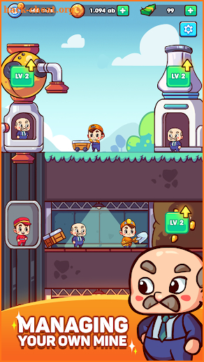 Idle Miner: Gold Mine Tycoon - Money Clicker Game screenshot