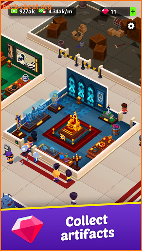 Idle Museum Tycoon: Empire of Art & History screenshot