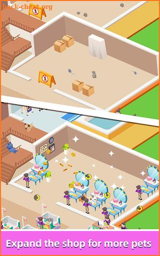 Idle Pet Salon screenshot