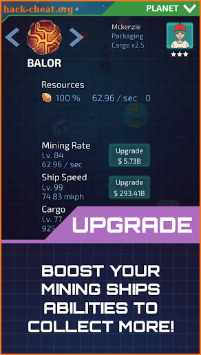 Idle Planet Miner screenshot