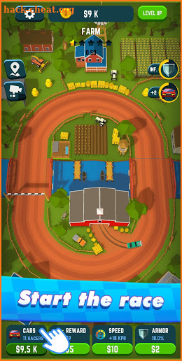 Idle Race Rider — Car tycoon simulator screenshot