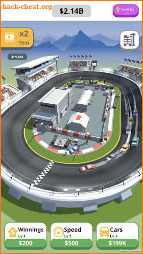 Idle Race Track screenshot