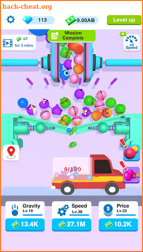 Idle Rainbow Ball screenshot