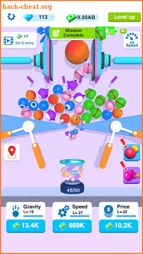 Idle Rainbow Ball screenshot