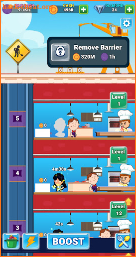 Idle Restaurant - Tycoon Simulator screenshot