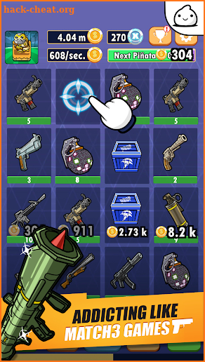 Idle Royal - Merge & Collect Battle Weapons screenshot