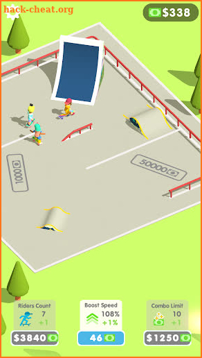 Idle Skatepark screenshot