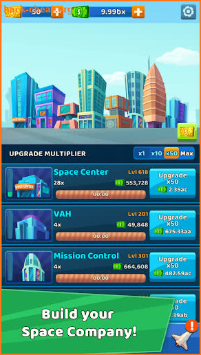 Idle Space Race screenshot