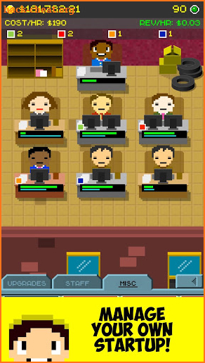 Idle Startup Inc screenshot