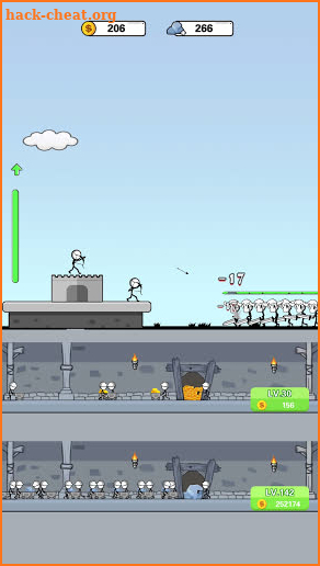 Idle Stickman War screenshot