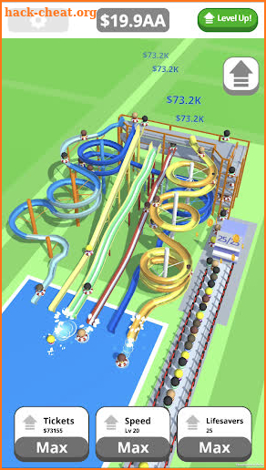 Idle Tap Splash Park screenshot