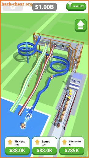 Idle Tap Splash Park screenshot