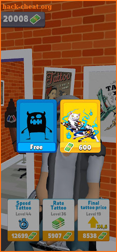 Idle Tattoo Master - Studio screenshot