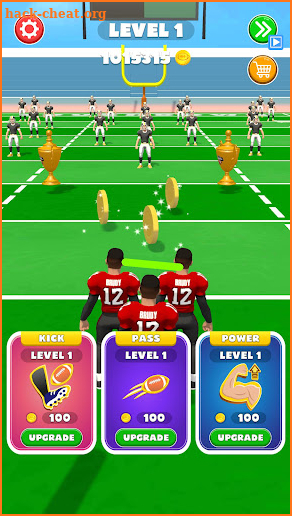 Idle Touchdown 3D screenshot