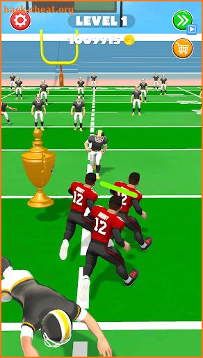 Idle Touchdown 3D screenshot