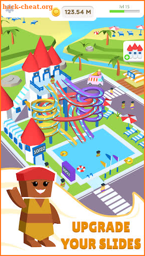 Idle Waterpark 3D Fun Aquapark screenshot