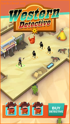 Idle Western Detective screenshot