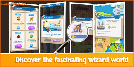 Idle Wizard School - Wizards Unite Together screenshot