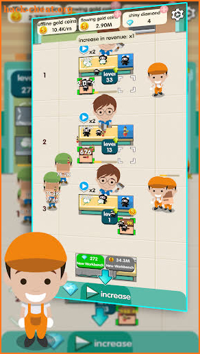 Idle Workshop Tycoon screenshot