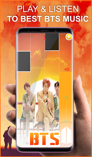 IDOL Piano BTS Tiles screenshot