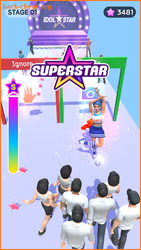 Idol Star Run screenshot