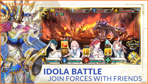 Idola Phantasy Star Saga screenshot