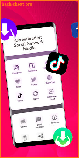 iDownloader: Social Network Media screenshot