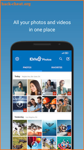 IDrive Photo Backup screenshot