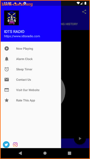 IDTS Radio screenshot