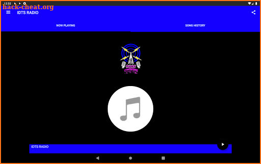 IDTS Radio screenshot